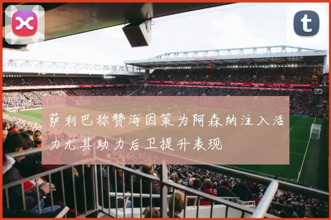 萨利巴称赞海因策为阿森纳注入活力尤其助力后卫提升表现